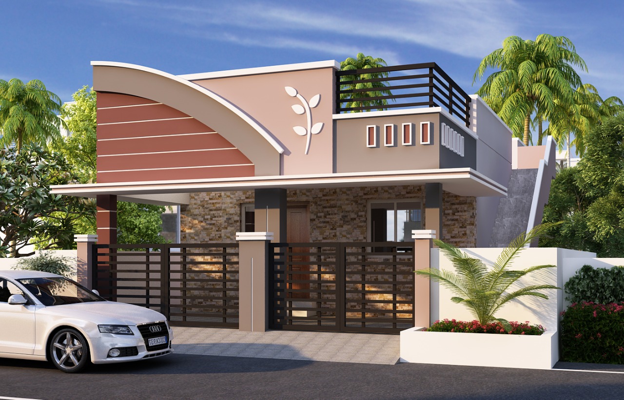 12-Mr.Pandian Residence at Pattukottai - 1